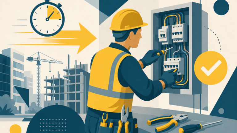 Cas client : intérim BTP, un électricien confirmé sur le chantier en 24-48h