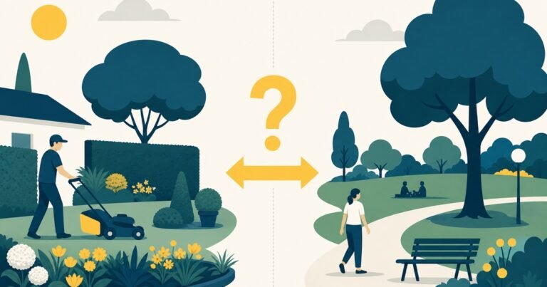 Jardinier paysagiste ou agent espaces verts : quelle est la vraie différence ?