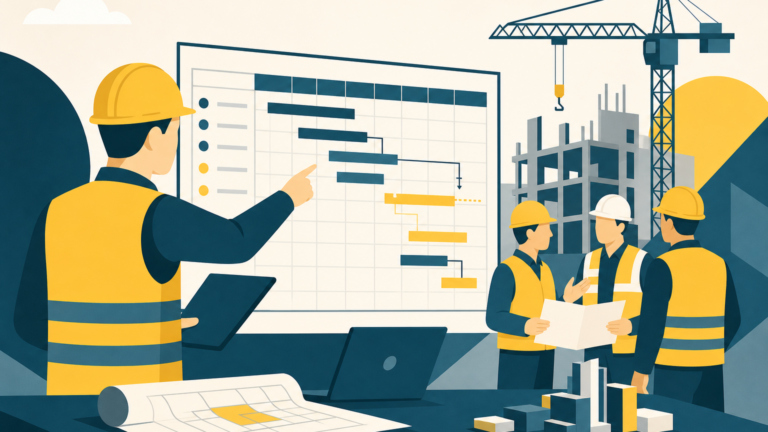 Chef de projet BTP, illustration One Tilt