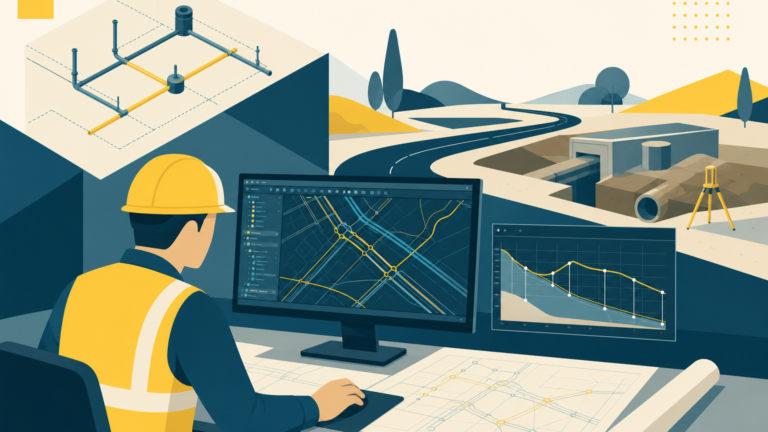 Ingénieur VRD, illustration One Tilt