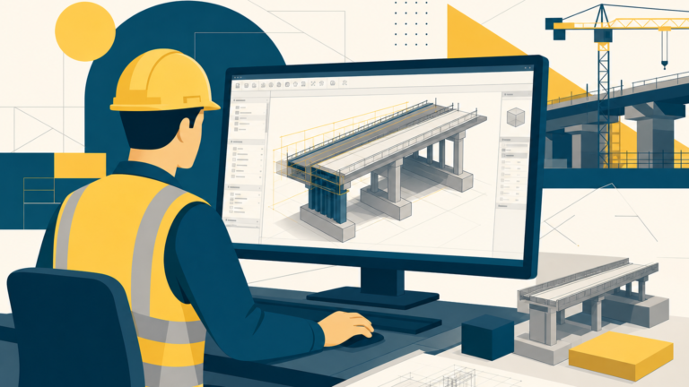 Technicien BIM génie civil, illustration One Tilt