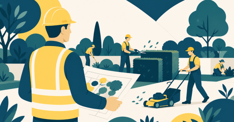 Chef de chantier espaces verts BTP : fiche métier et recrutement One Tilt
