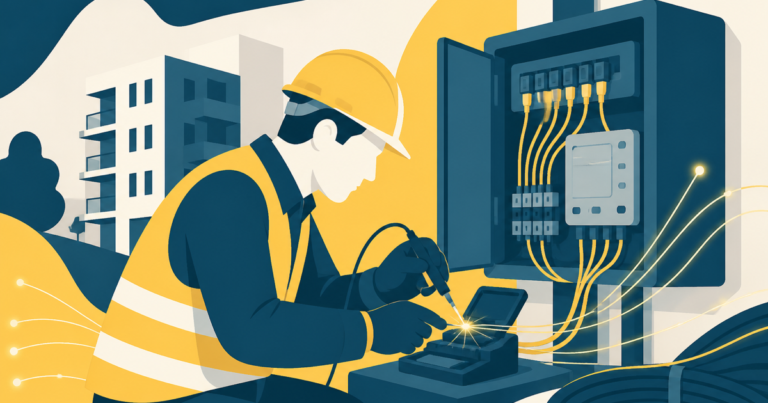 Technicien fibre optique BTP : fiche métier et recrutement One Tilt