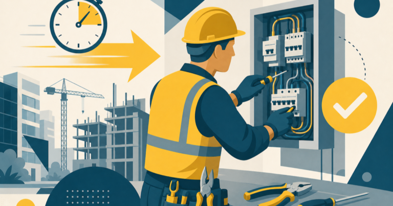 Intérim BTP, un électricien confirmé sur le chantier en 24-48h