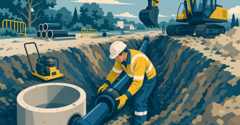 Canalisateur BTP : fiche métier One Tilt