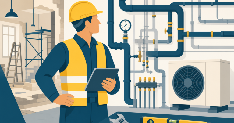 Chef de chantier plomberie BTP : fiche métier One Tilt