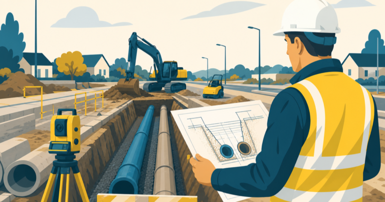 Conducteur de travaux VRD BTP : fiche métier One Tilt
