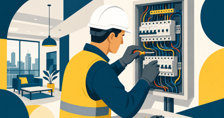 Électricien bâtiment BTP : fiche métier One Tilt