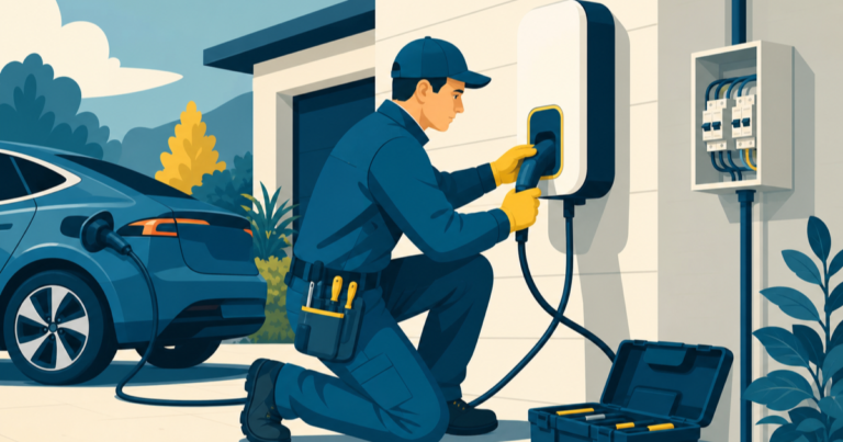 Électricien IRVE BTP : fiche métier One Tilt