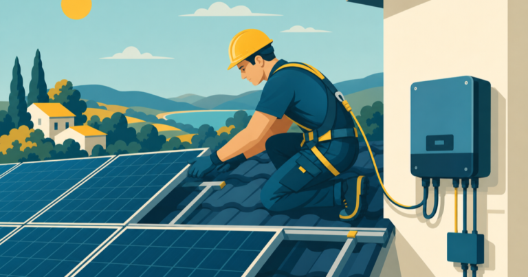 Technicien photovoltaïque BTP : fiche métier One Tilt